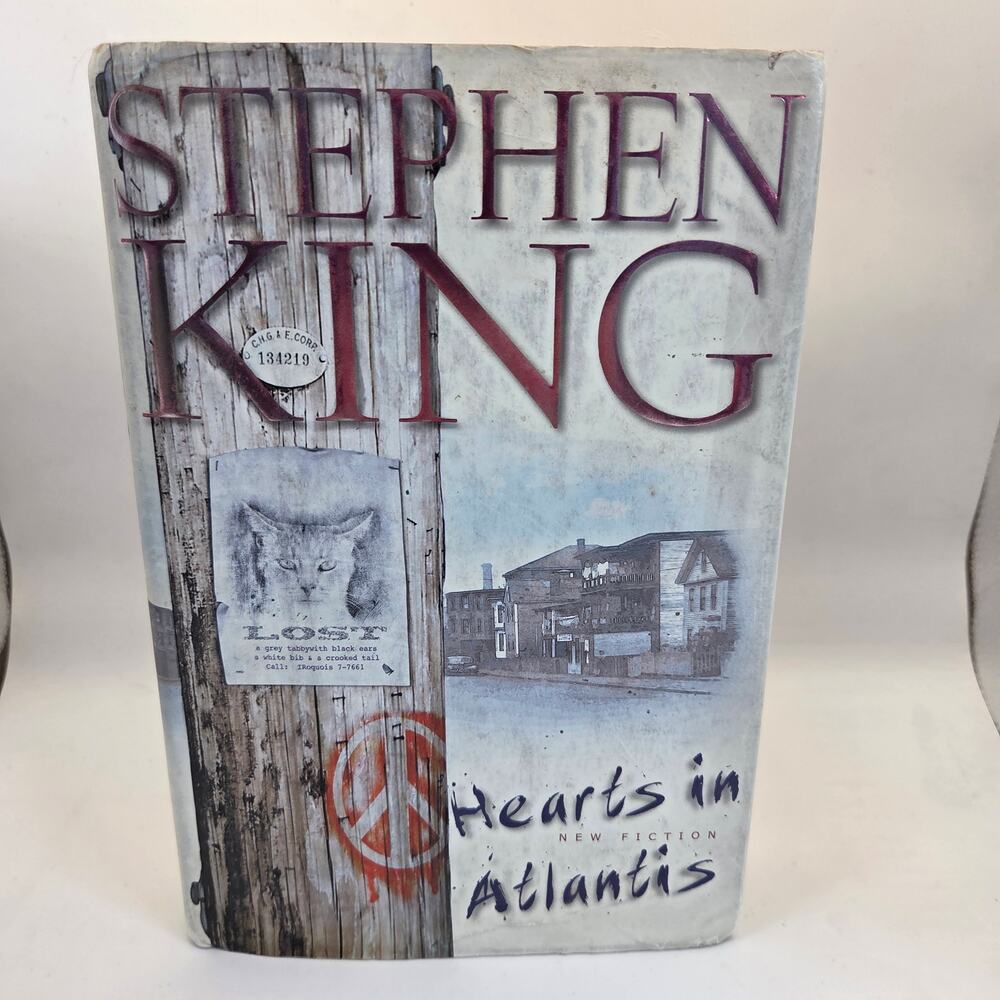 Stephen King Hearts in Atlantis 1999 Scribner 1st Edition 1st Printing HC DJ
